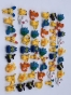 Герои Покемоны 20-видов разных , пластик 3 см , наполнитель для капсул 35-45 мм (без капсулы) цена указана за 1 шт