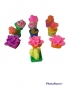 Цветочки с горшком растущие в воде, высота 3 см  для капсул и призов (кактус) минимальный заказ 48 шт упаковка