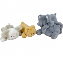 Мягкая игрушка разные животные 26 см лежачие для автоматов хватайка и призовых аттракционов