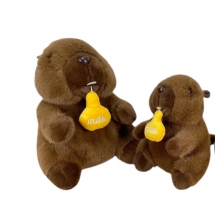 Мягкая игрушка бабак с механизмом 25 см для призовых аттракционов