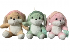 Мягкая игрушка собачка три цвета 23 см для автоматов хватай-ка