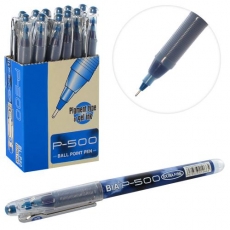 Ручка гелевая, цв.синий, 0,5мм, 12шт в дисплее