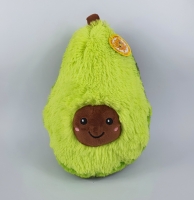 Авокадо мягкая игрушка подушка 65-45 см
