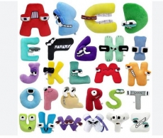 Английская азбука 26-видов разных букв 20 см для автоматов и призов