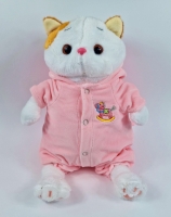Мягкая игрушка кот Ли Ли в розовой кофточке 27 см