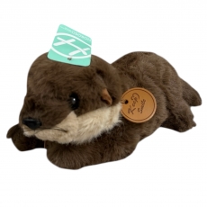 Мягкая игрушка Выдра три цвета лежит 25 см для автоматов хватайка и призовых аттракционов