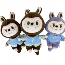 Мягкая игрушка монстрик в рубашке два цвета 35 см для призовых аттракционов