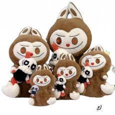 Мягкая игрушка монстрик с малышом 27 см для автоматов хватай-ка