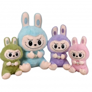 Мягкая игрушка три цвета монстрики 35 см для призов