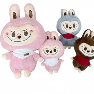 Мягкая игрушка монстрик три цвета 33 см для призовых аттракционов